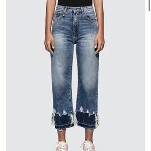 R13 high rise Camille jeans